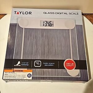 TAYLOR GLASS DIGITAL SCALE ⚖️